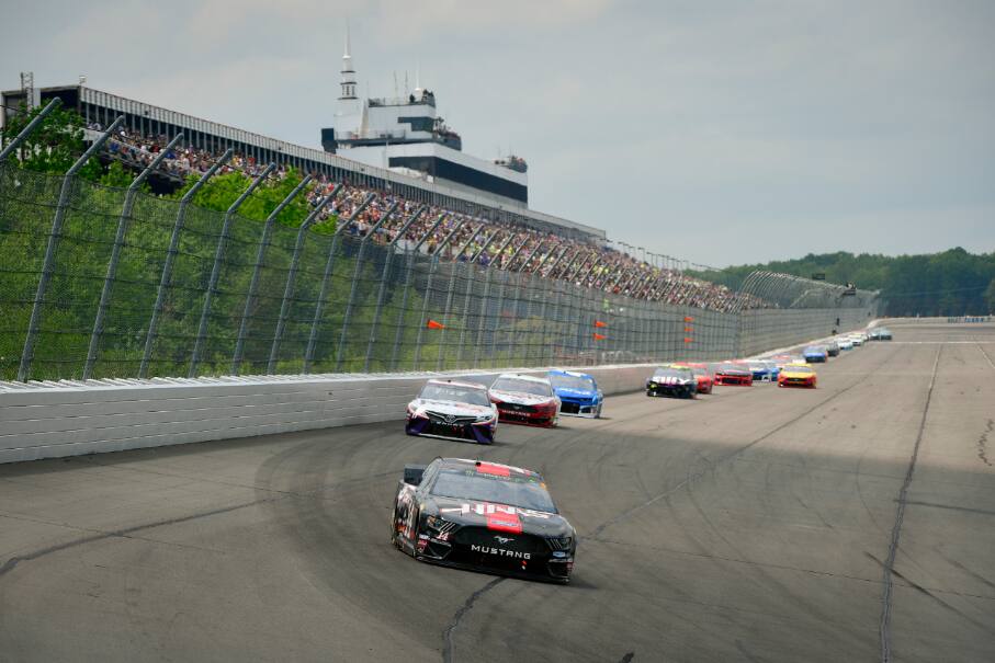 SHR’s Clint Bowyer was fifth, Daniel Suarez eighth and Aric Almirola 10th. SHR’s Clint Bowyer was fifth, Daniel Suarez eighth and Aric Almirola 10th.